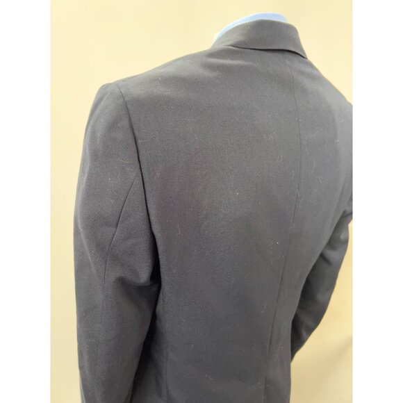 Hart Schaffner & Marx Mens Vintage Navy Blazer 2 Button Notch Lapel Union Made S - Picture 16 of 16